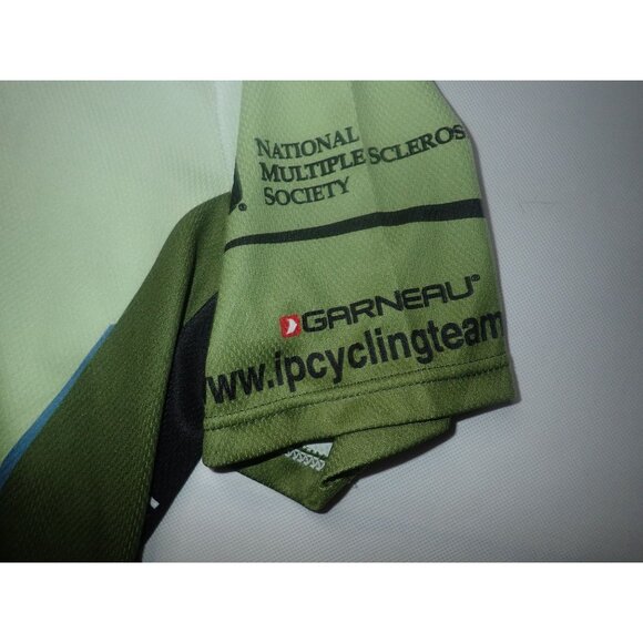 Louis Garneau International Paper Cycling Team Jersey M-L half Zip - Picture 3 of 9